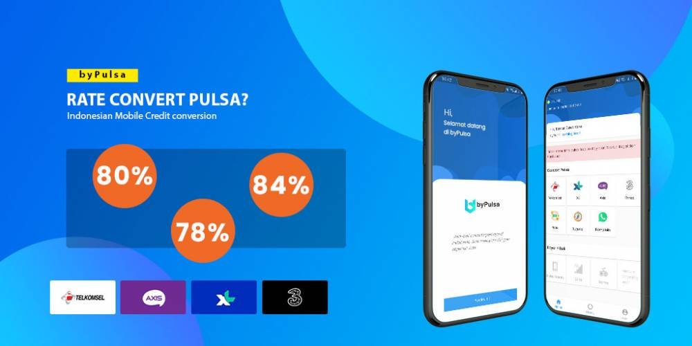 Cara hitung rate convert pulsa