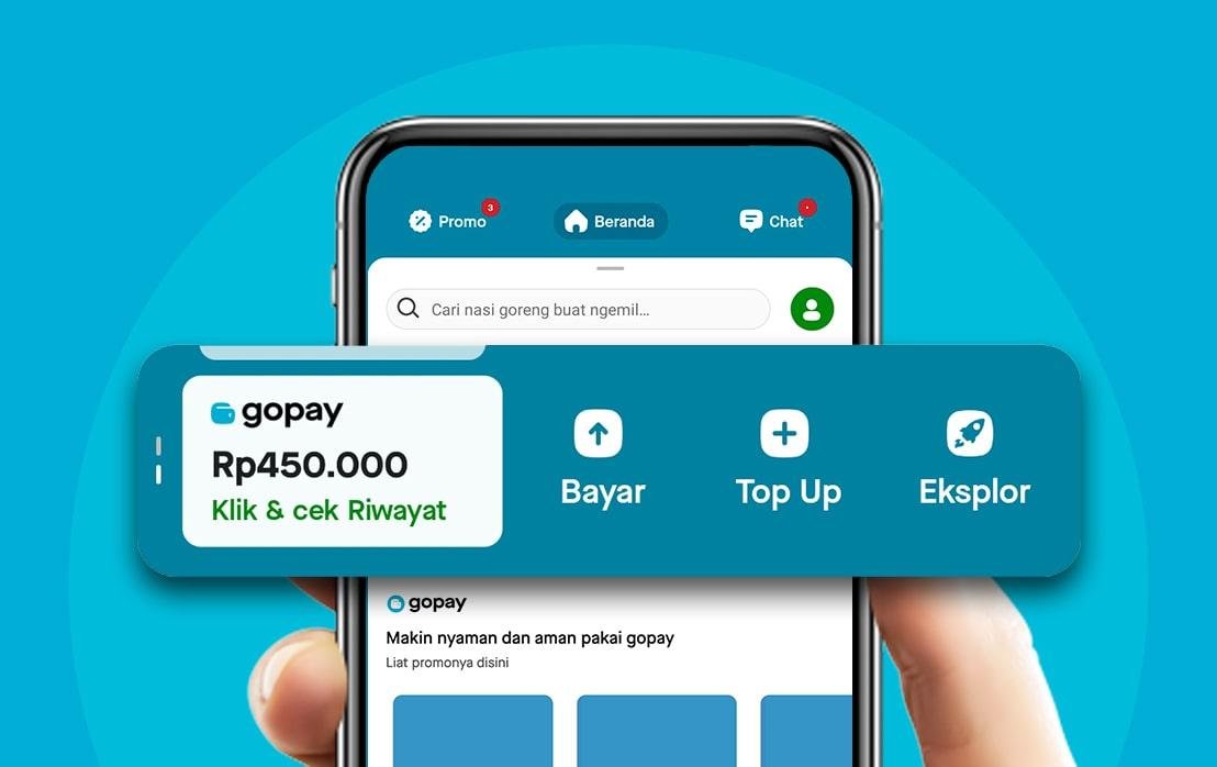 Dompet digital gopay dari Gojek