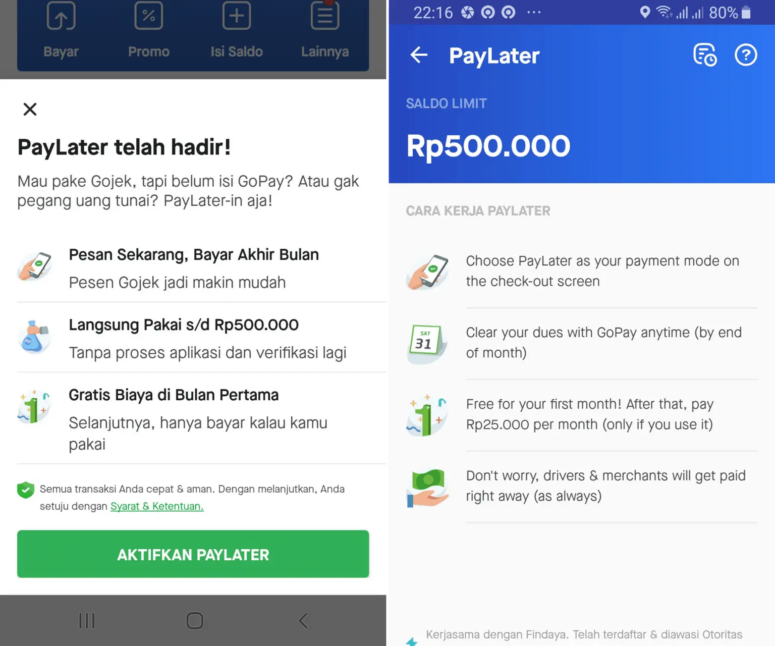 Aplikasi Gojek via duwitmu.com