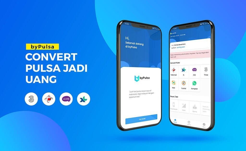 tukar pulsa jadi saldo ewallet atau bank