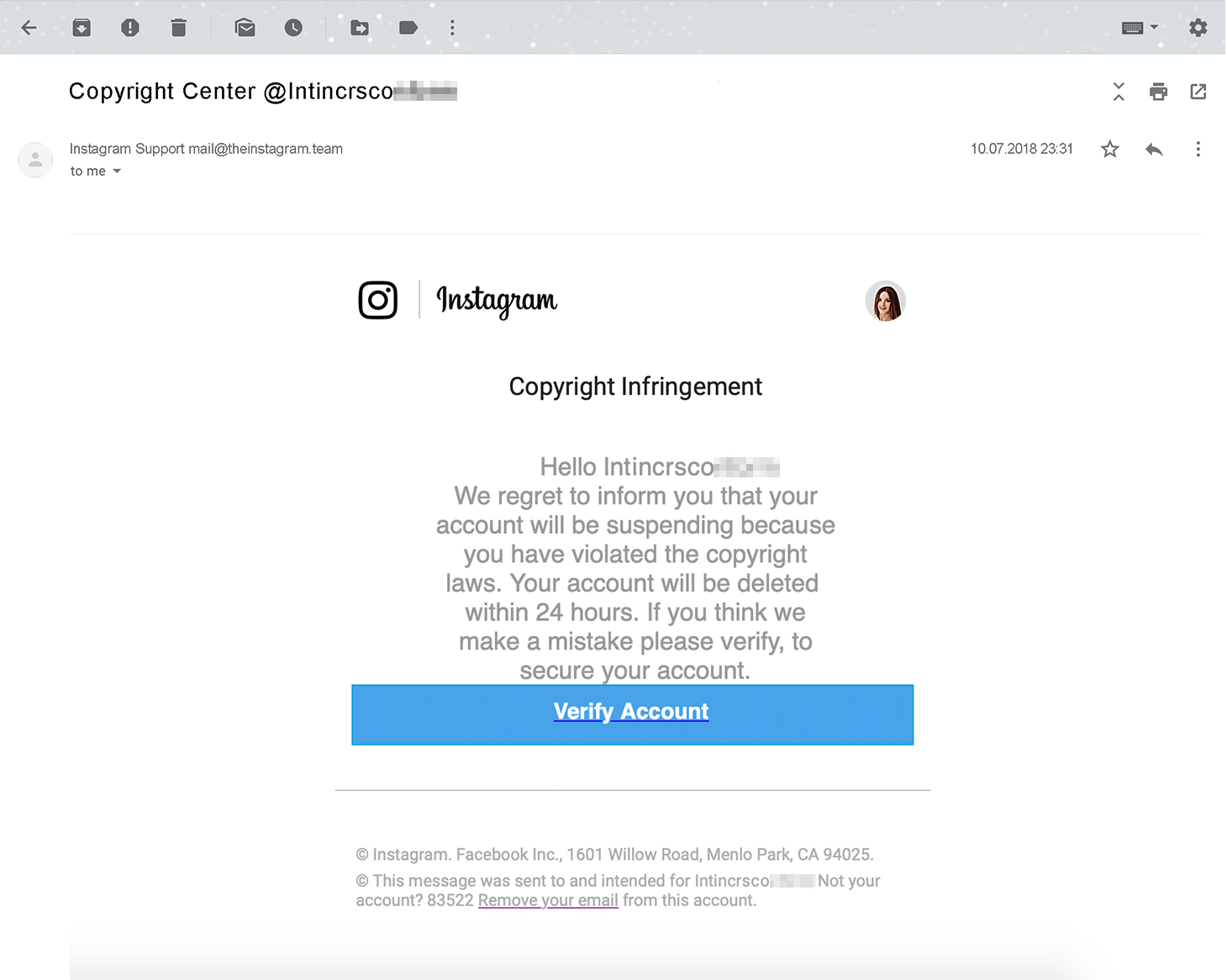 phishing Hack Instagram