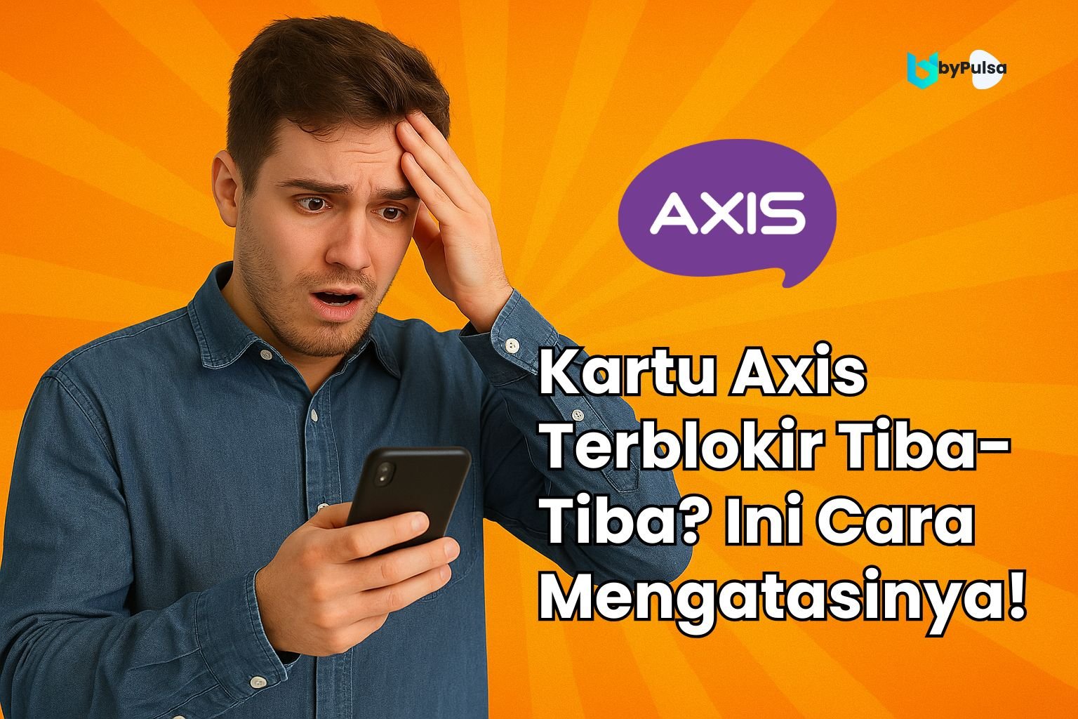 kartu axis terblokir