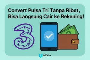 convert pulsa tri