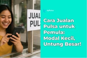 cara jualan pulsa