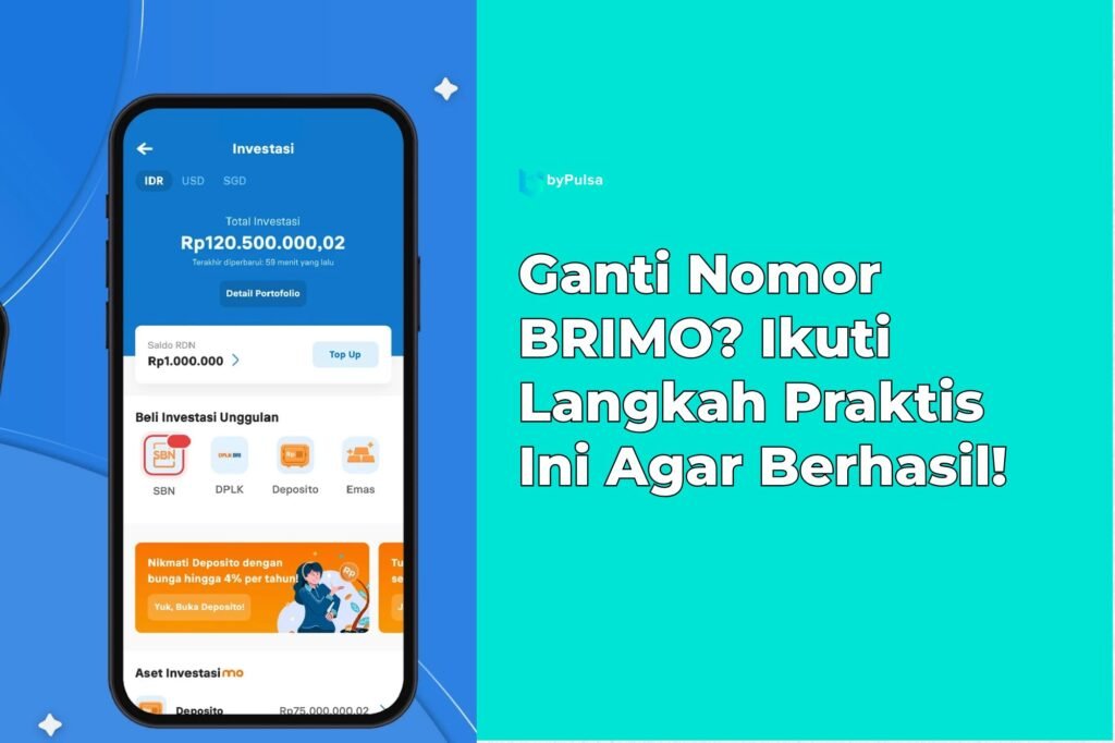 ganti nomor brimo