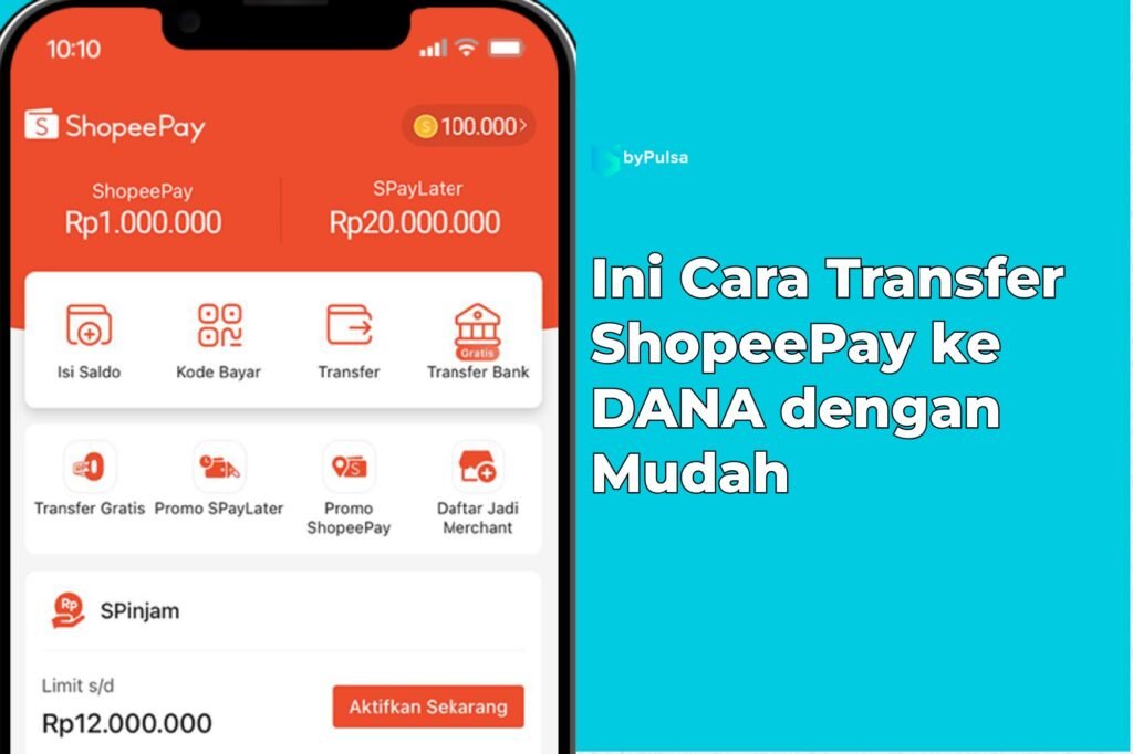 shopeepay ke dana