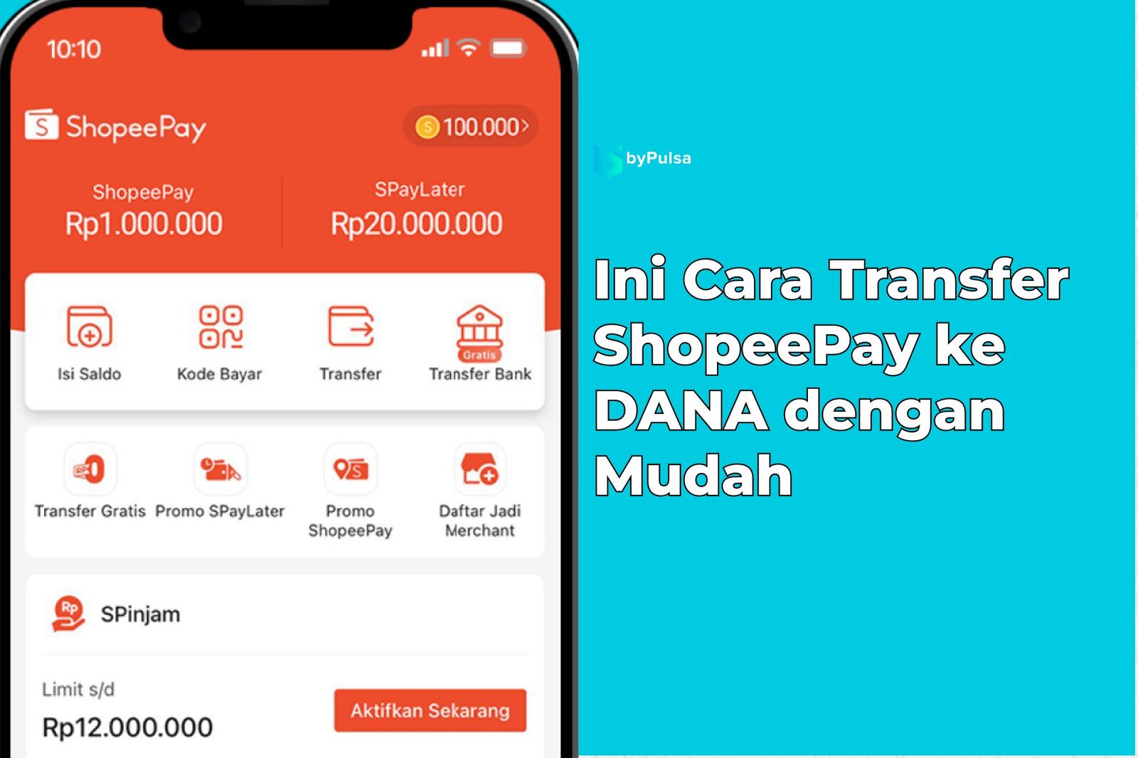 shopeepay ke dana